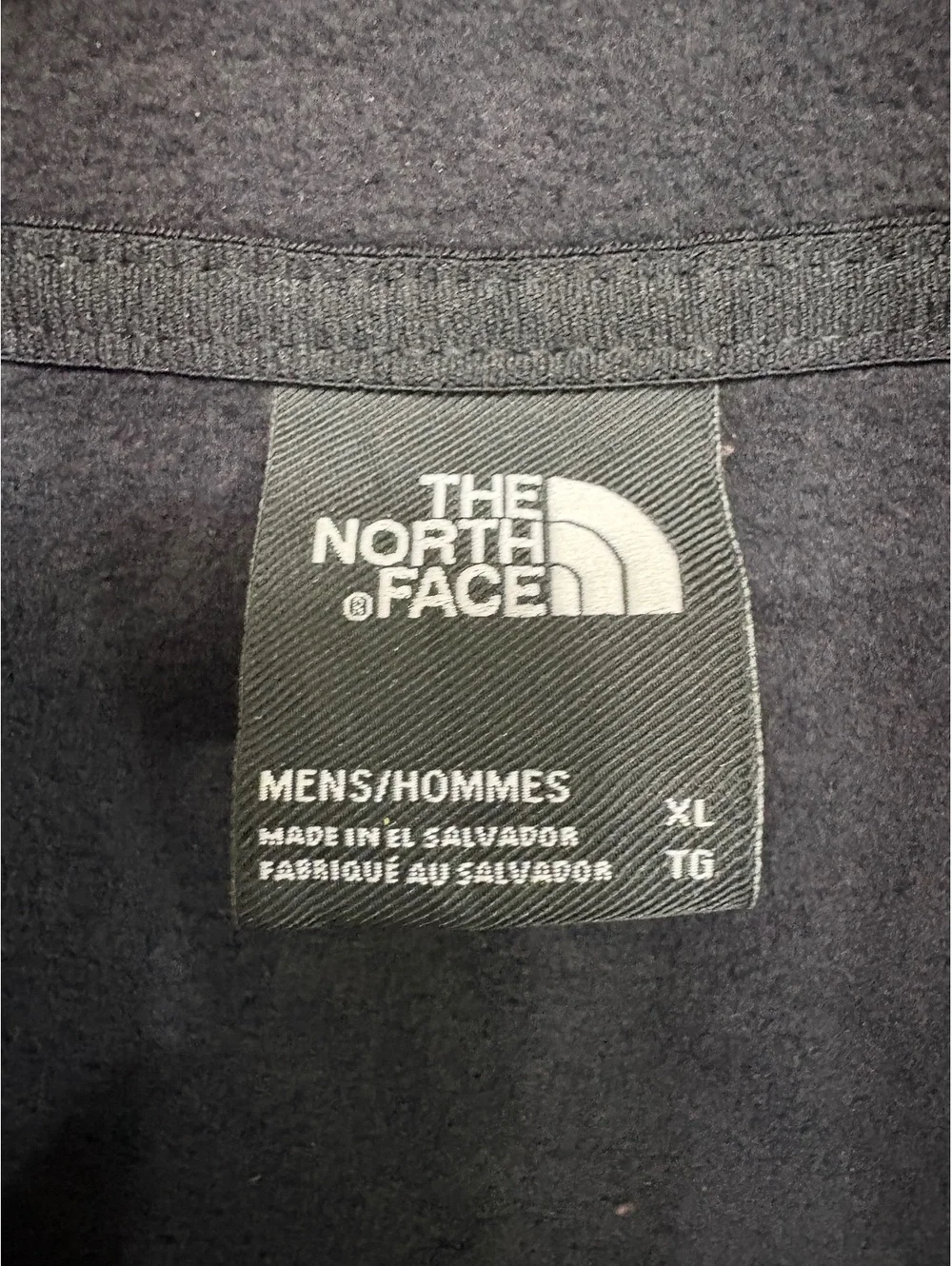The North Face XL Denali Fleece Orange Black Full Zip Fleece Jacket Men’s